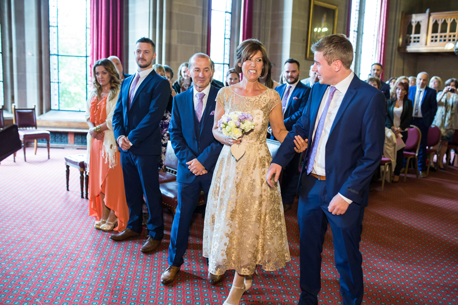 Manchester Town hall wedding