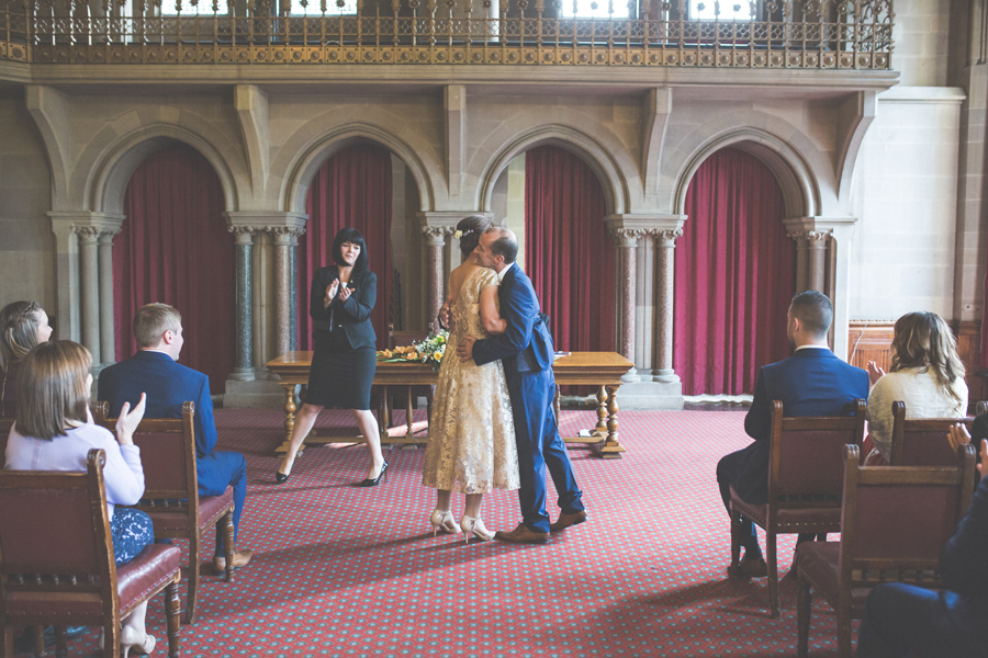 Manchester Town hall wedding