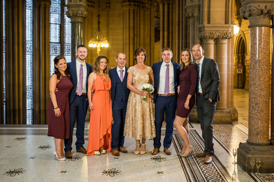 Manchester Town hall wedding