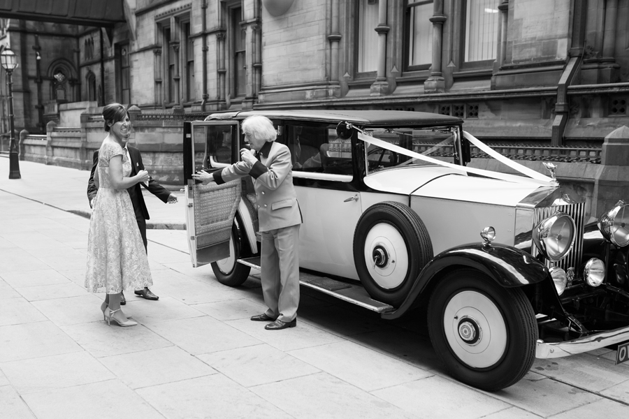 Manchester Town hall wedding